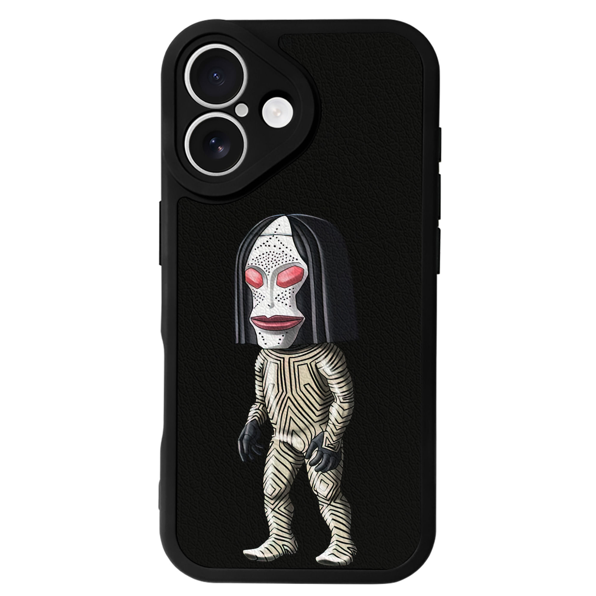 （画像用） ウルトラマン Ultraman 【iPhone 16シリーズ対応】シリコンスマホケース（レザー調） 材質：シリコン